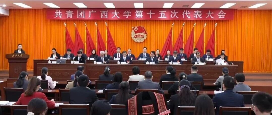 共青团广西大学第十五次代表大会召开
